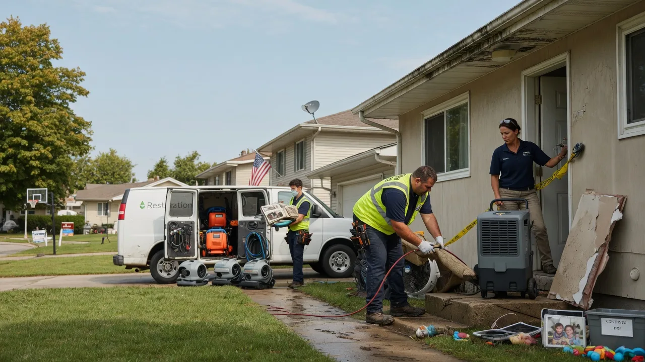 Water Damage Restoration in Mount Pleasant, MI near me